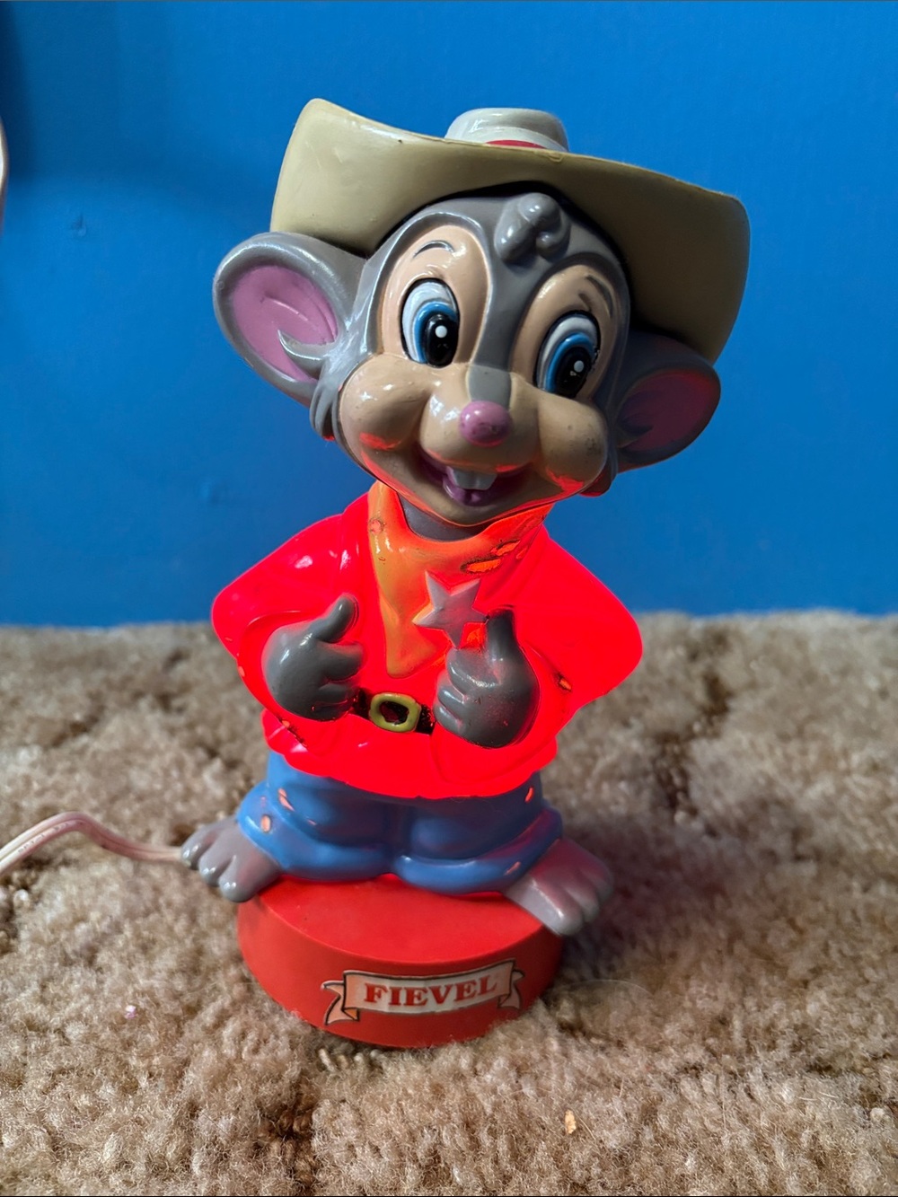 Fievel Goes West - vintage light